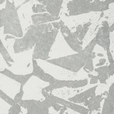 KRAVET COUTURE W3568.11.0 SOCIAL CANVAS SILVER Wallpaper - Eade's Wallpaper