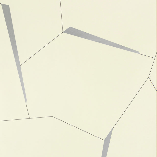 KRAVET COUTURE W3575.11.0 DIVERGENT PLATINUM Wallpaper - Eade's Wallpaper