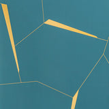 KRAVET COUTURE W3575.35.0 DIVERGENT TEAL Wallpaper - Eade's Wallpaper