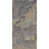 KRAVET COUTURE W3581.1611.0 REARRANGEMENTS PETROL Wallpaper - Eade's Wallpaper