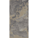 KRAVET COUTURE W3581.1611.0 REARRANGEMENTS PETROL Wallpaper - Eade's Wallpaper