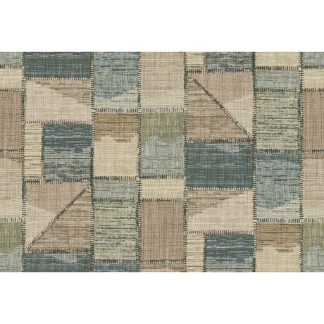 KRAVET COUTURE W3626.1611.0 PATCHWORK 10242 Wallpaper - Eade's Wallpaper