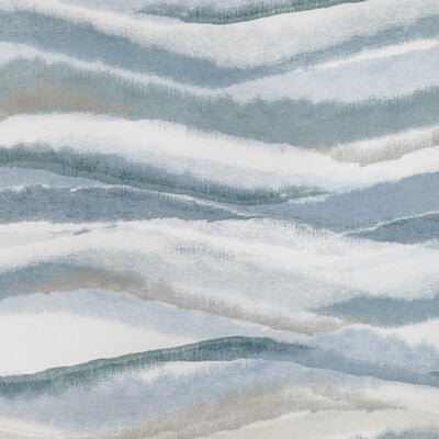 KRAVET COUTURE W3827.516.0 STRIATE WP INDIGO Wallpaper - Eade's Wallpaper