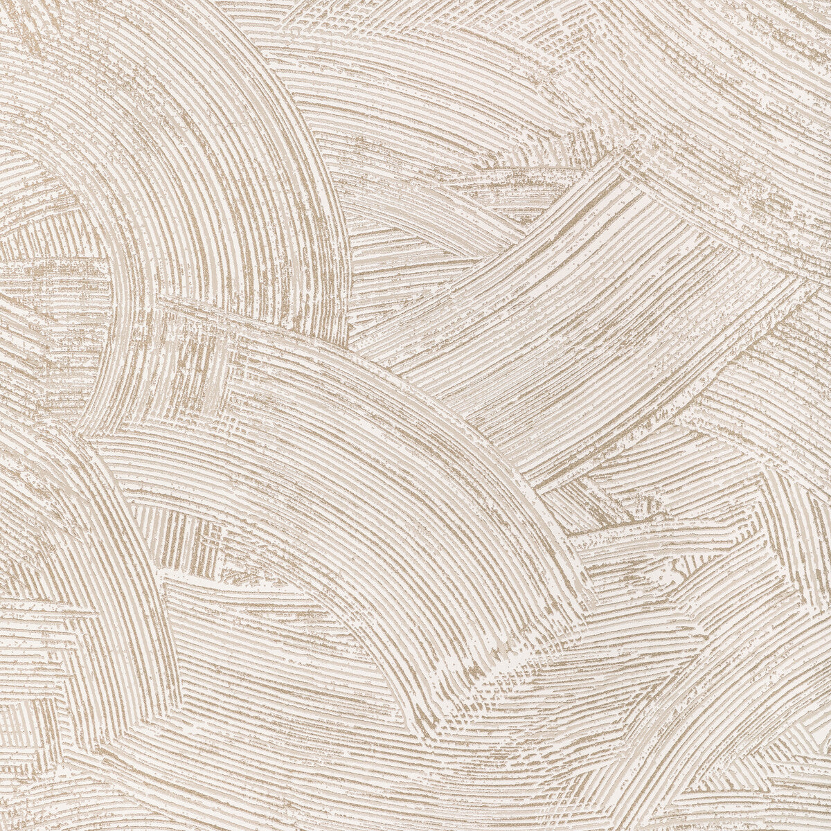 KRAVET COUTURE W3831.1101.0 MODERN SWIRL WP QUARTZ Wallpaper - Eade's Wallpaper