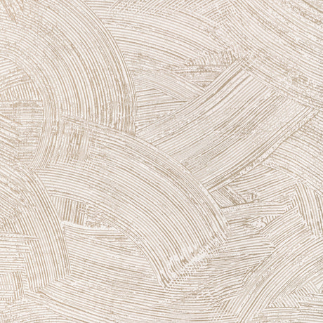 KRAVET COUTURE W3831.1101.0 MODERN SWIRL WP QUARTZ Wallpaper - Eade's Wallpaper