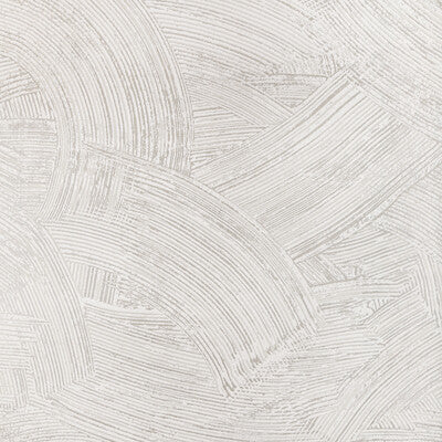 KRAVET COUTURE W3831.11.0 MODERN SWIRL WP SILVER Wallpaper - Eade's Wallpaper