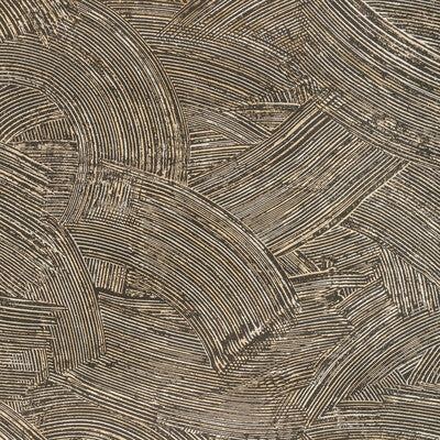 KRAVET COUTURE W3831.8.0 MODERN SWIRL WP NOIR Wallpaper - Eade's Wallpaper