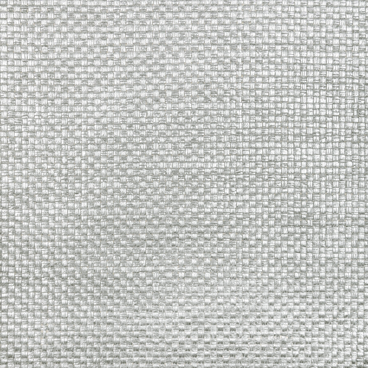 KRAVET COUTURE W3832.1101.0 METALLIC WEAVE SILVER Wallpaper - Eade's Wallpaper