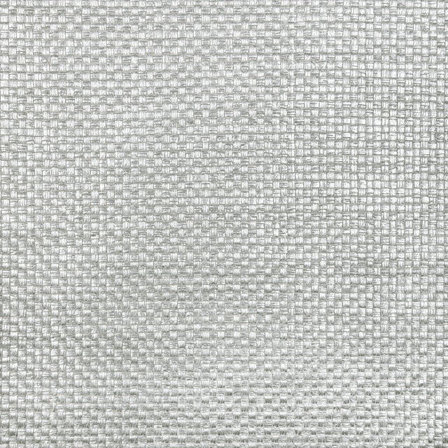 KRAVET COUTURE W3832.1101.0 METALLIC WEAVE SILVER Wallpaper - Eade's Wallpaper