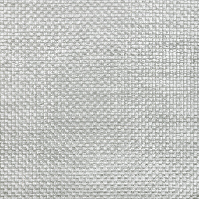 KRAVET COUTURE W3832.1101.0 METALLIC WEAVE SILVER Wallpaper - Eade's Wallpaper