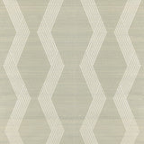 KRAVET COUTURE W3835.1101.0 CHAINLINK EMB SISAL ICE Wallpaper - Eade's Wallpaper