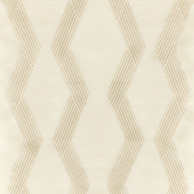 KRAVET COUTURE W3835.161.0 CHAINLINK EMB SISAL BONE Wallpaper - Eade's Wallpaper