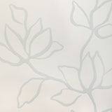 KRAVET COUTURE W3886.1101.0 FLORAL SKETCH WP MIST Wallpaper - Eade's Wallpaper