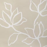 KRAVET COUTURE W3886.16.0 FLORAL SKETCH WP LINEN Wallpaper - Eade's Wallpaper