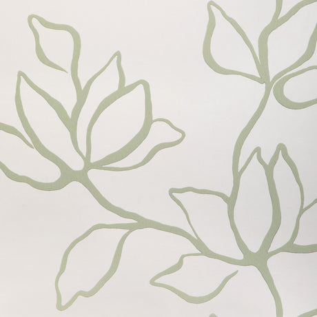 KRAVET COUTURE W3886.30.0 FLORAL SKETCH WP SAGE Wallpaper - Eade's Wallpaper