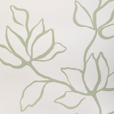 KRAVET COUTURE W3886.30.0 FLORAL SKETCH WP SAGE Wallpaper - Eade's Wallpaper