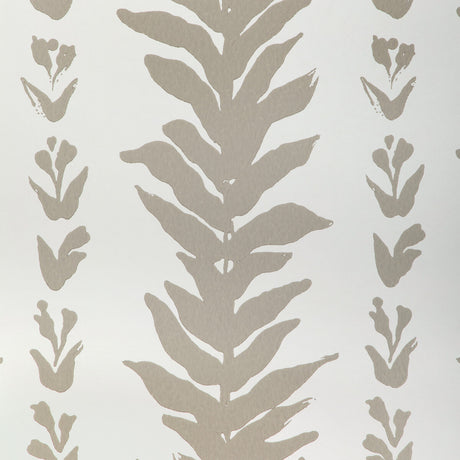 KRAVET COUTURE W3937.106.0 CLIMBING LEAVES WP FAWN Wallpaper - Eade's Wallpaper