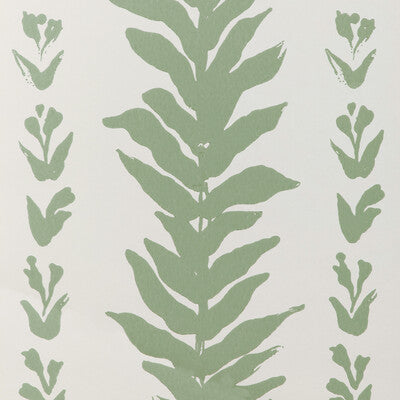 KRAVET COUTURE W3937.30.0 CLIMBING LEAVES WP SAGE Wallpaper - Eade's Wallpaper