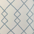 KRAVET COUTURE W3940.51.0 GEO GRAPHICA WP CHAMBRAY Wallpaper - Eade's Wallpaper
