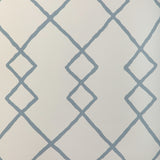 KRAVET COUTURE W3940.51.0 GEO GRAPHICA WP CHAMBRAY Wallpaper - Eade's Wallpaper