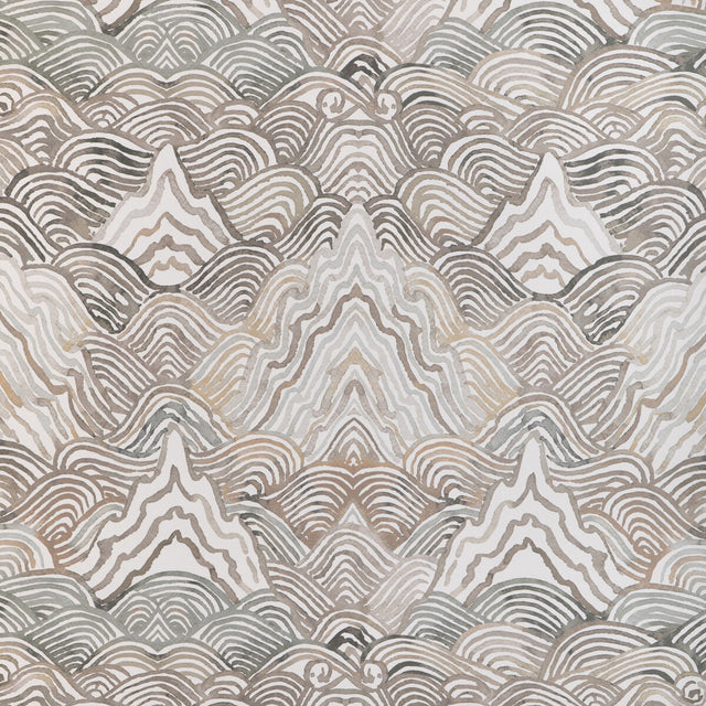 KRAVET COUTURE W4150.52.0 SHANGRI LA WP STONE Wallpaper - Eade's Wallpaper