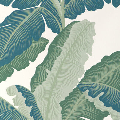 KRAVET COUTURE W4151.355.0 ISLA ROYAL WP AZURE Wallpaper - Eade's Wallpaper