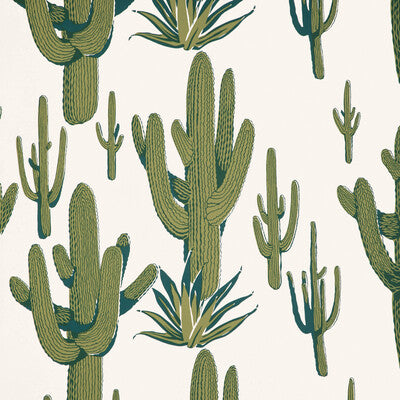 KRAVET COUTURE W4260.23.0 CACTI LAND WP AGAVE Fabric - HARWOOD STEIGER WALLCOVERING