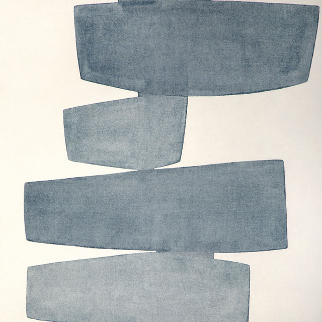 KRAVET COUTURE STACKED WP W4266.52.0 in SLATE Wallpaper - AR