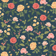 KRAVET DESIGN W4299.512.0 KRAVET DESIGN W4299-512 Fabric - RIFLE PAPER CO THIRD EDITION