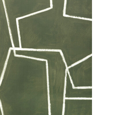 KRAVET COUTURE CHALKA W4402.316.0 in BOTTLE Wallpaper - LINH