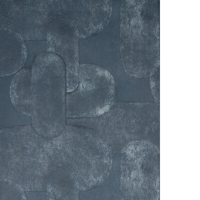 KRAVET COUTURE ART EFFECT W4405.155.0 in INDIGO Wallpaper - 