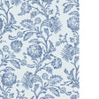 KRAVET COUTURE EUNICE VINE WP W4439.5.0 in BOCA BLUE Wallpap