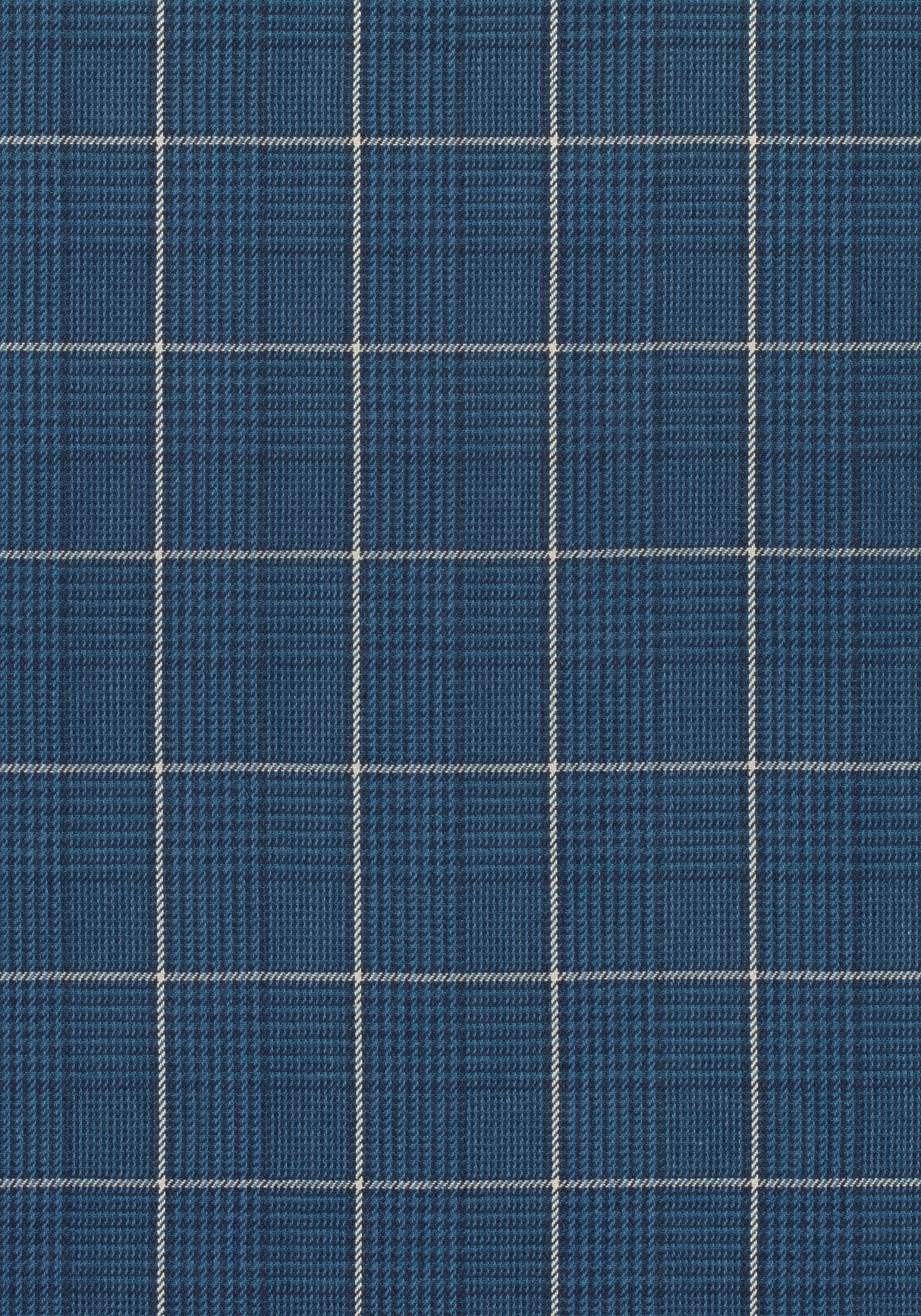Thibaut W710201 GRASSMARKET CHECK Navy Fabric