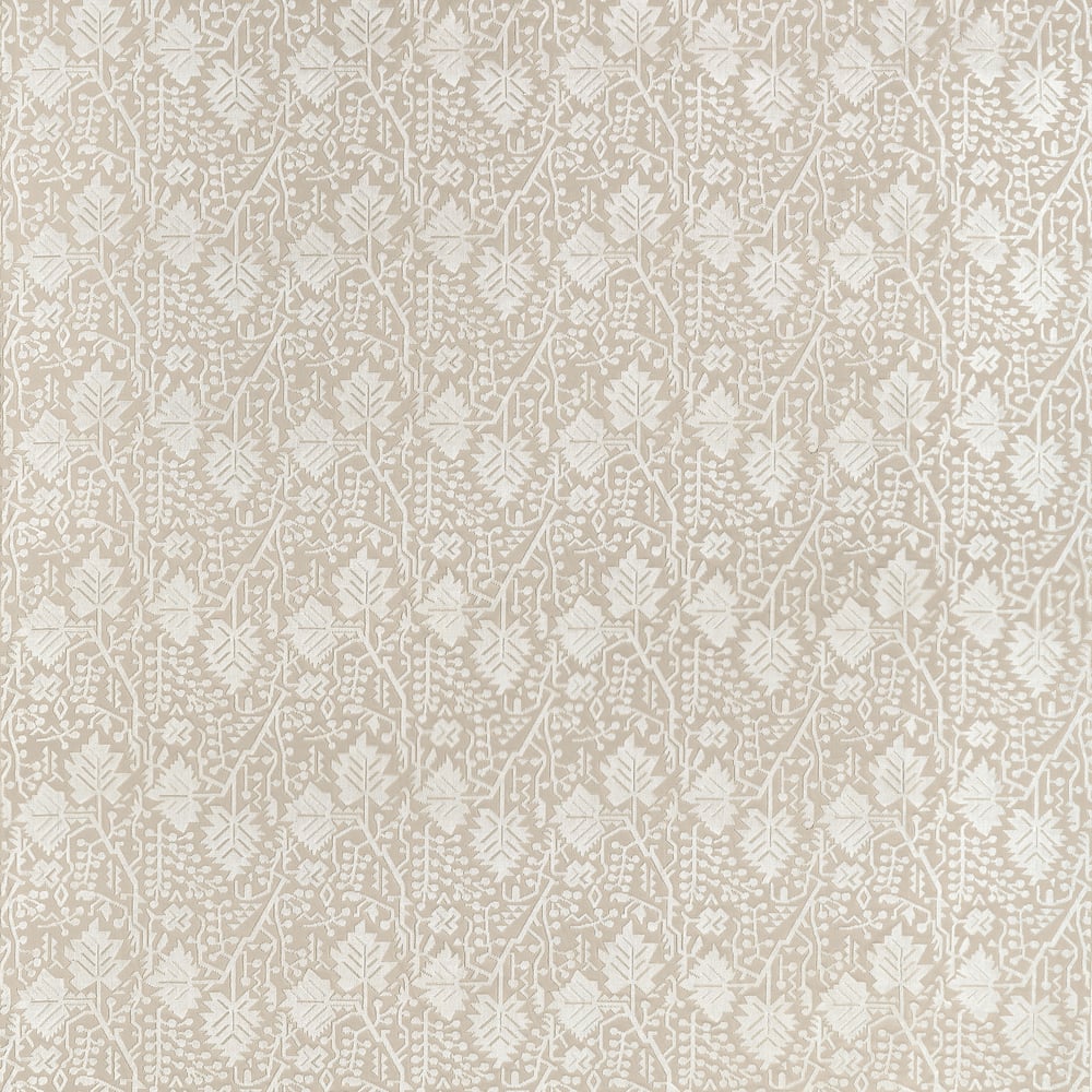 Thibaut MORRIS VELVET W710500 in Flax Fabric - BOXWOOD FABRI