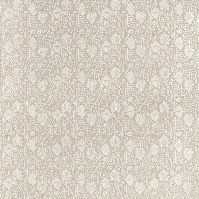 Thibaut MORRIS VELVET W710500 in Flax Fabric - BOXWOOD FABRI