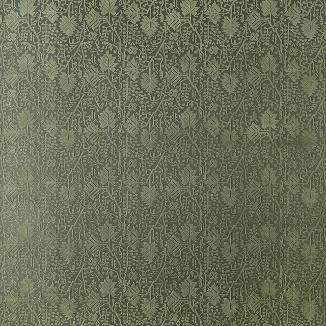 Thibaut MORRIS VELVET W710503 in Olive Fabric - BOXWOOD FABR