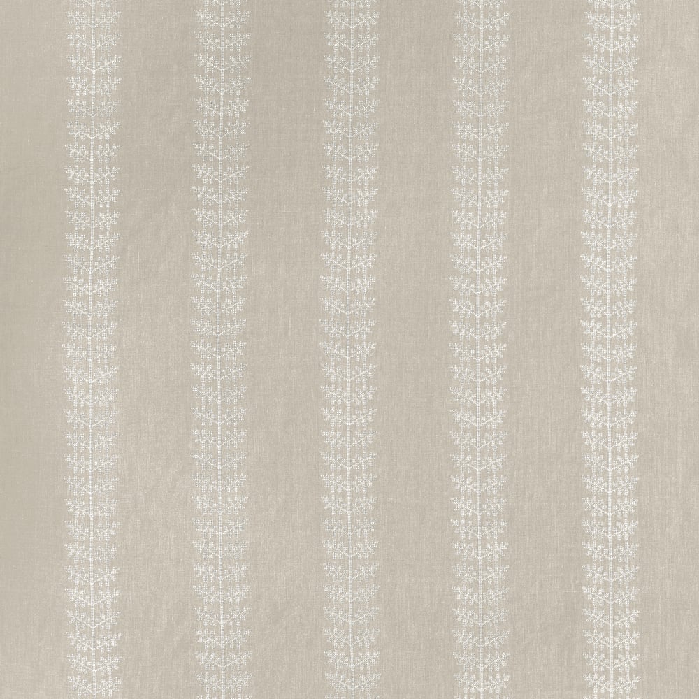 Thibaut AMBLE EMBROIDERY W710504 in Flax Fabric - BOXWOOD FA