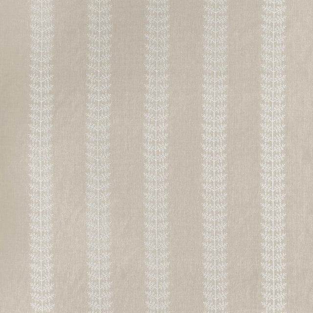 Thibaut AMBLE EMBROIDERY W710504 in Flax Fabric - BOXWOOD FA