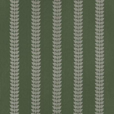 Thibaut AMBLE EMBROIDERY W710506 in Olive Fabric - BOXWOOD F