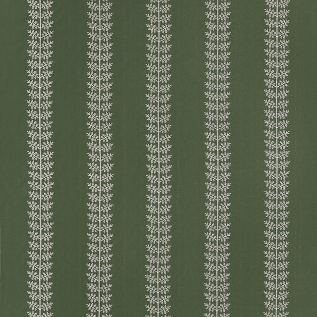 Thibaut AMBLE EMBROIDERY W710506 in Olive Fabric - BOXWOOD F