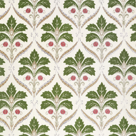 Thibaut KENDALL DAMASK EMBROIDERY W710508 in Olive Fabric - 