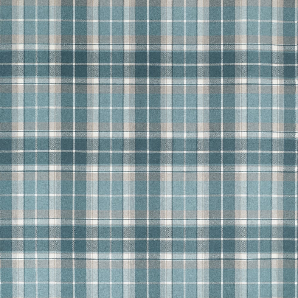 Thibaut SCOT'S PLAID W710534 in Spa Blue Fabric - BOXWOOD FA
