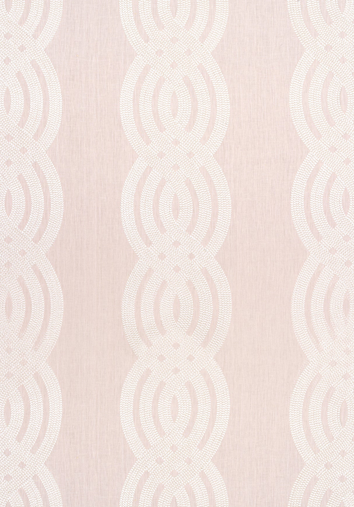 Thibaut W710801 BRAID EMBROIDERY Blush Fabric