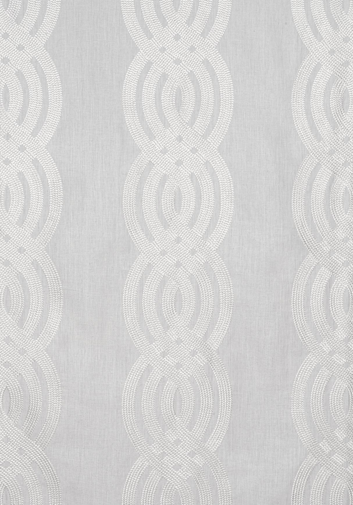Thibaut W710803 BRAID EMBROIDERY Grey Fabric