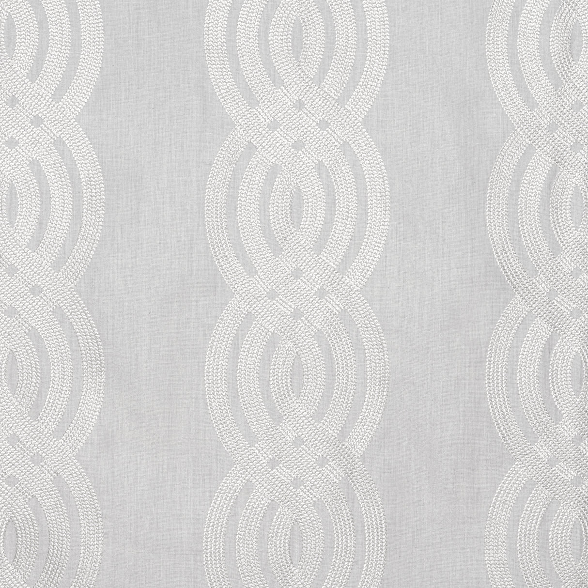 Thibaut W710803 BRAID EMBROIDERY Grey Fabric