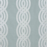 Thibaut W710805 BRAID EMBROIDERY Robin's Egg Fabric