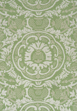 Thibaut W710838 EARL DAMASK Green Fabric