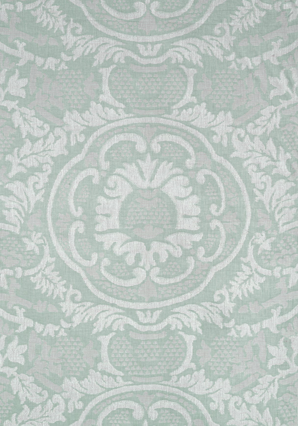 Thibaut W710839 EARL DAMASK Robin's Egg Fabric