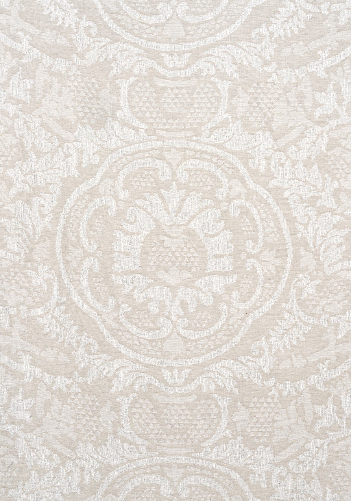 Thibaut W710841 EARL DAMASK Flax Fabric