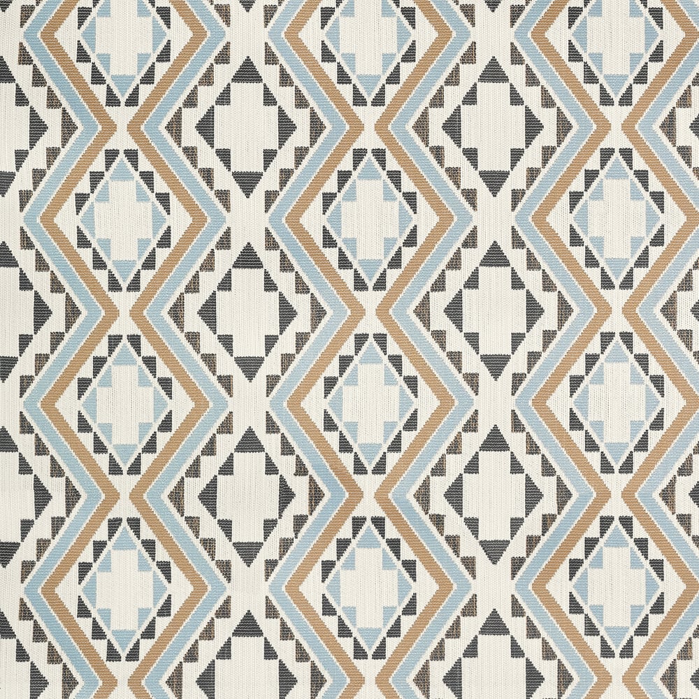 Thibaut SAGAMORE W711113 in Toffee and Charcoal Fabric - ACA